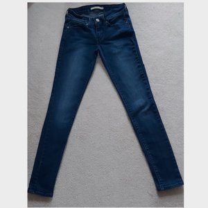 Levis 711 skinny jeans